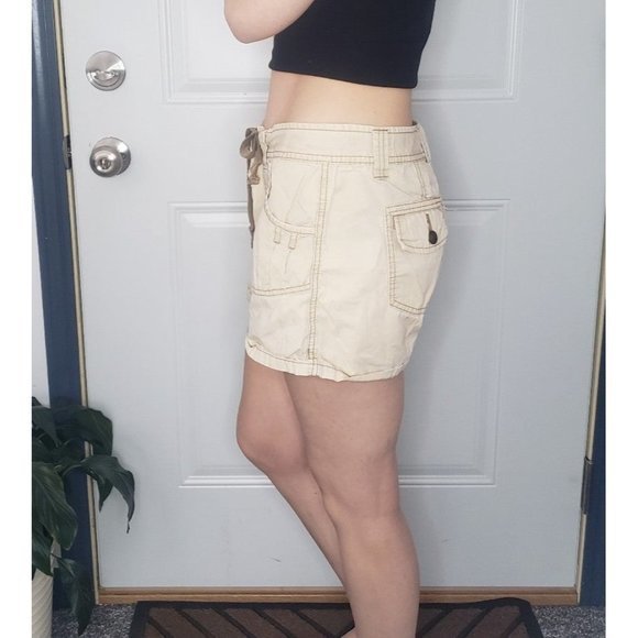 Y2K Unionbay Khaki Low Rise‎ Shorts - Picture 2 of 5